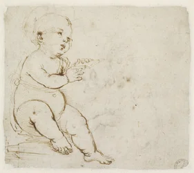 Verso：キリストの子供のための研究、WA1846.152a